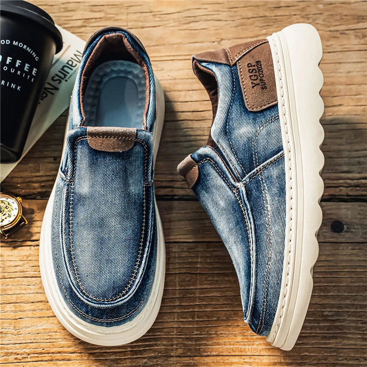 Bert Orthopedic Canvas Slip-On Loafers