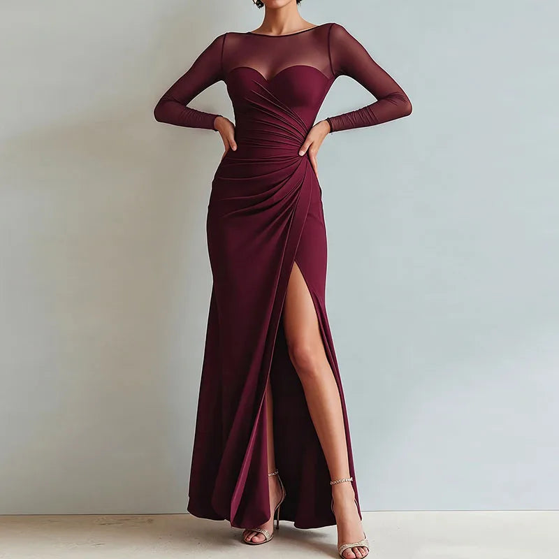 Sabine Stretch Comfort Evening Dress