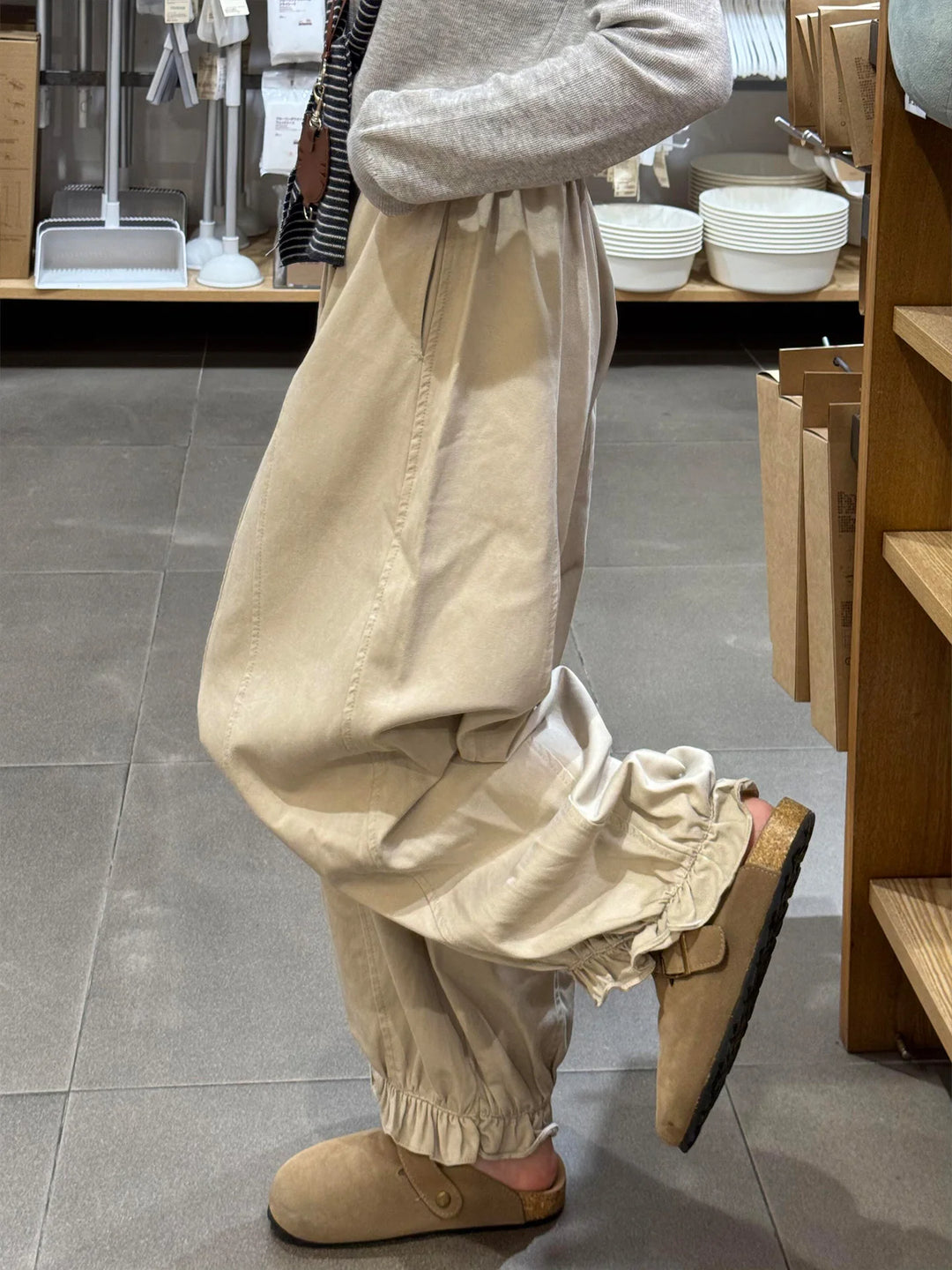 Aleigha Balloon Leg Trousers