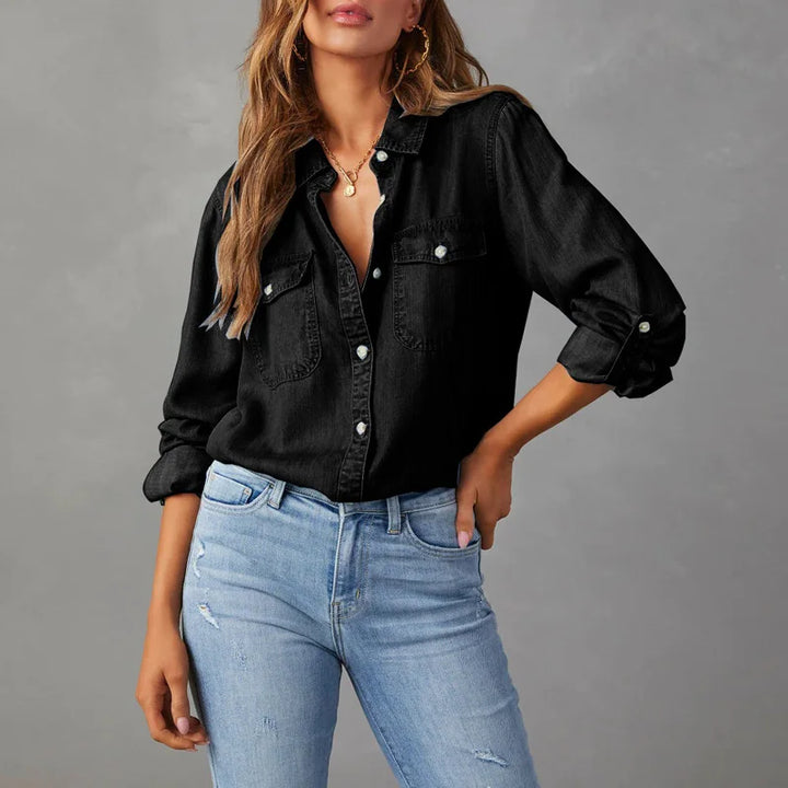 Margaret Relaxed Denim Shirt