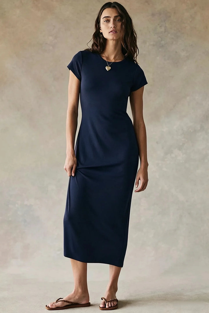 Ashley Elegant Relaxed Midi Dress