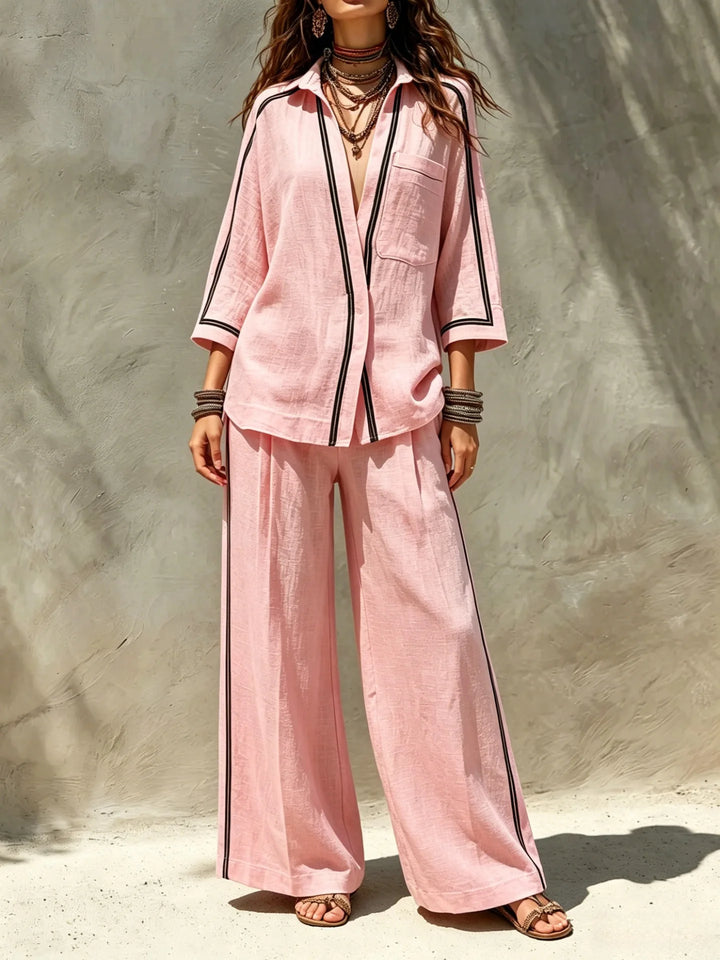 Celeste Casual Relaxed Co-Ord Set