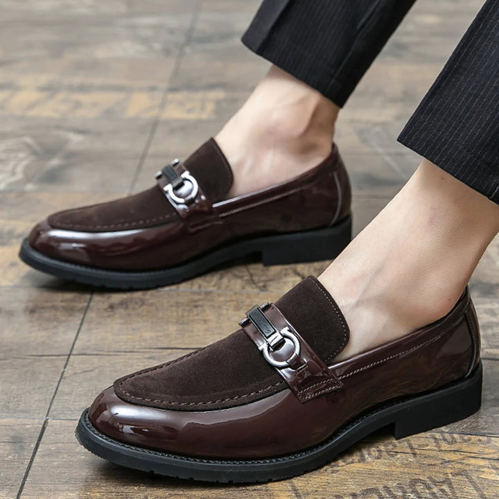 Ethan Metal Accent Casual Loafers