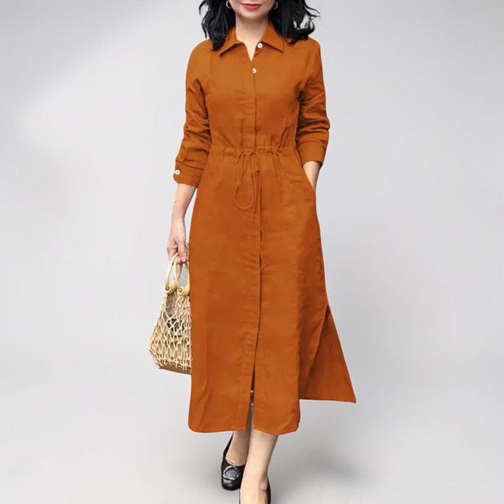 Adeline Shirt Midi Dress