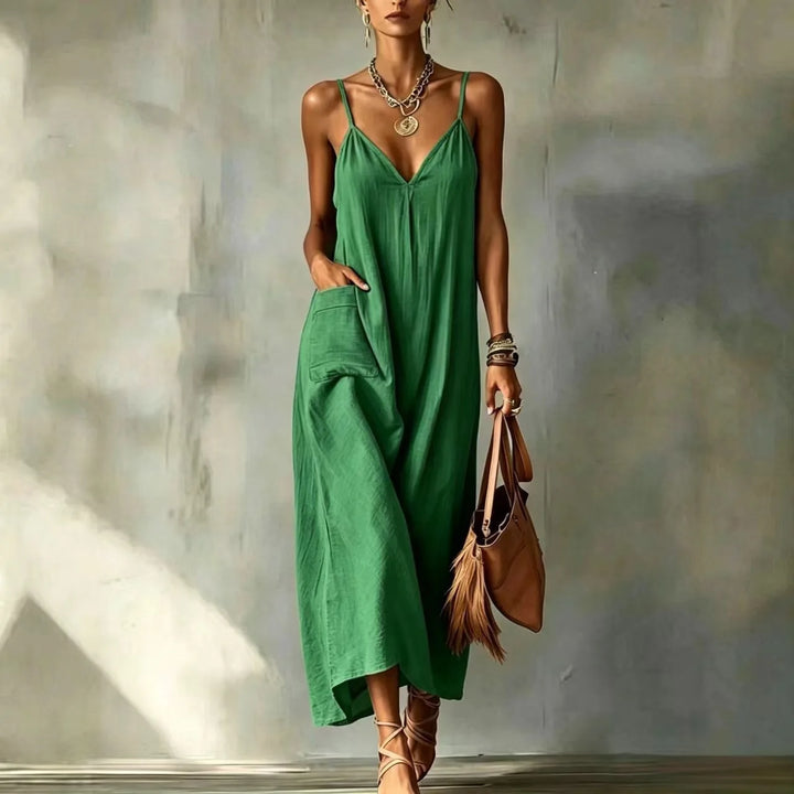 Marlowe Spaghetti Strap Maxi Dress