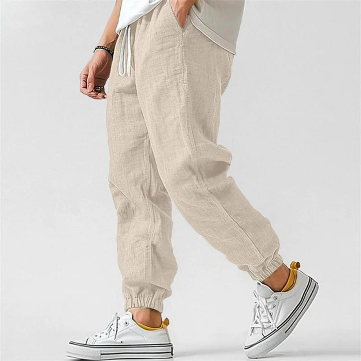 Rowan Cotton Linen Jogger Pants