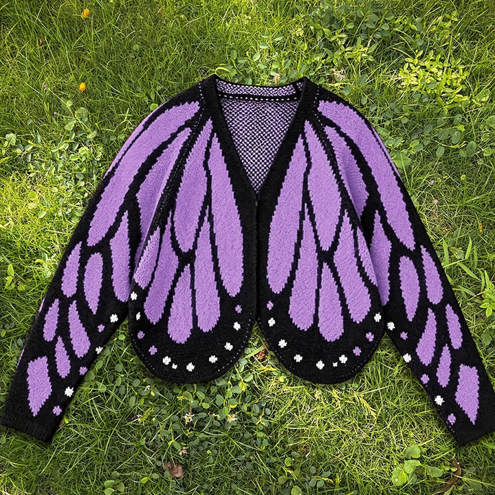 Josie Open Front Butterfly Cardigan