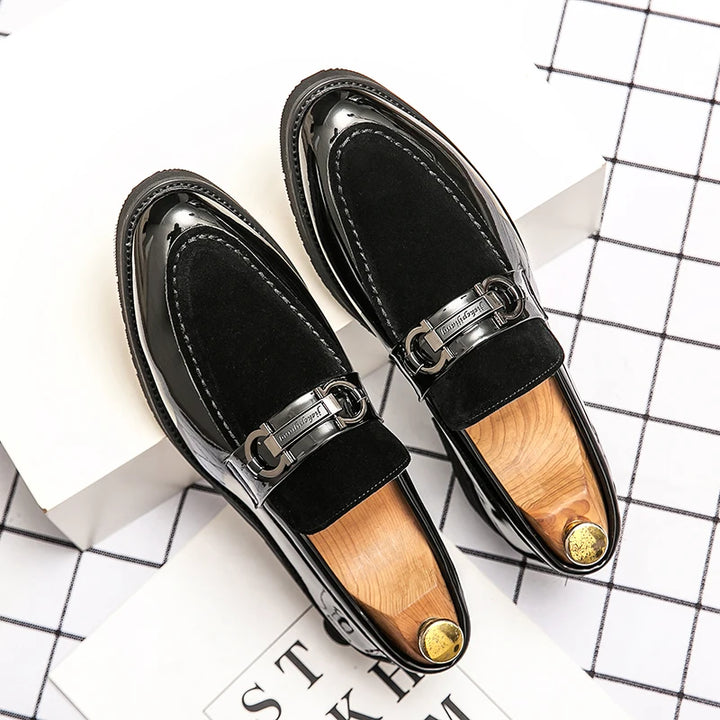 Ethan Metal Accent Casual Loafers