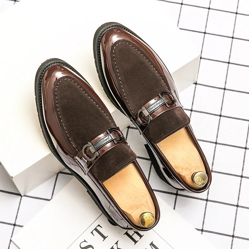 Ethan Metal Accent Casual Loafers
