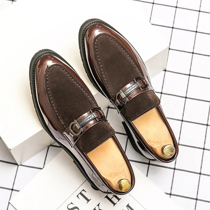 Ethan Metal Accent Casual Loafers