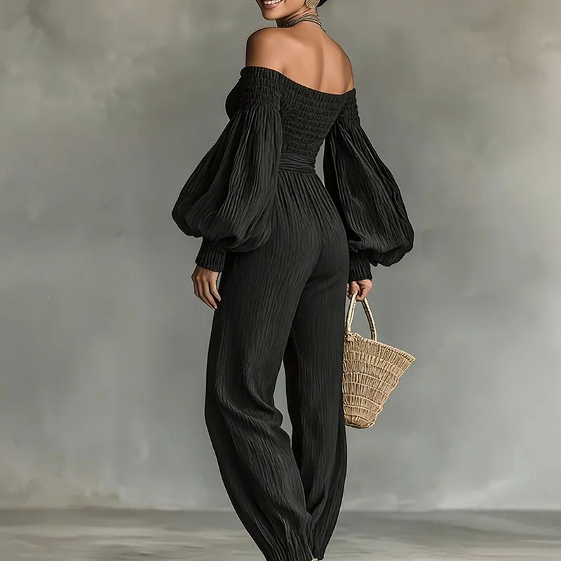 Mireya Off Shoulder Jumpsuit