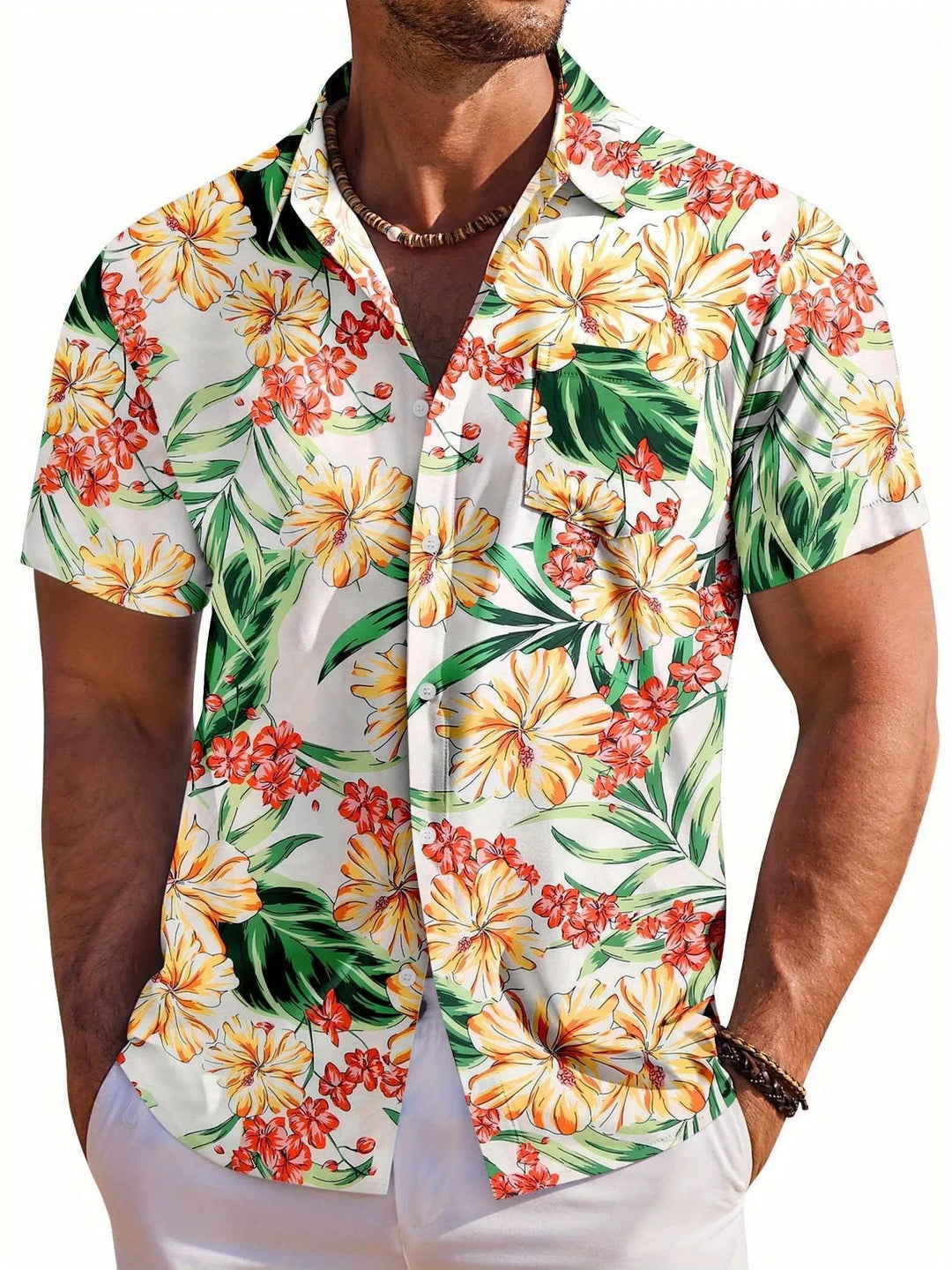 Lachlan Relaxed Hawaiian Floral Summer Shirt