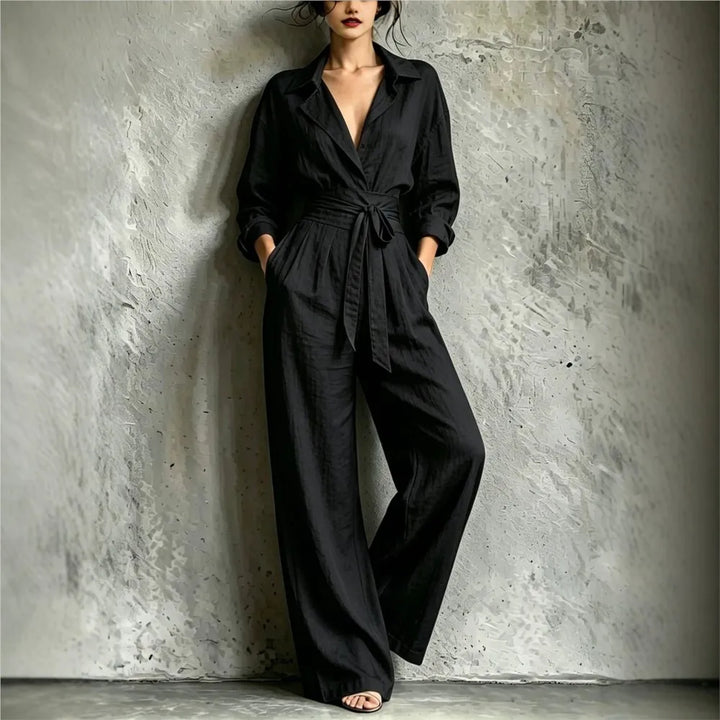 Eloise Tailored Wide Leg Jumpsuit