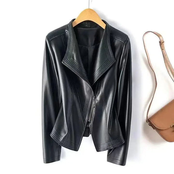 Elowen Sheepskin Moto Jacket