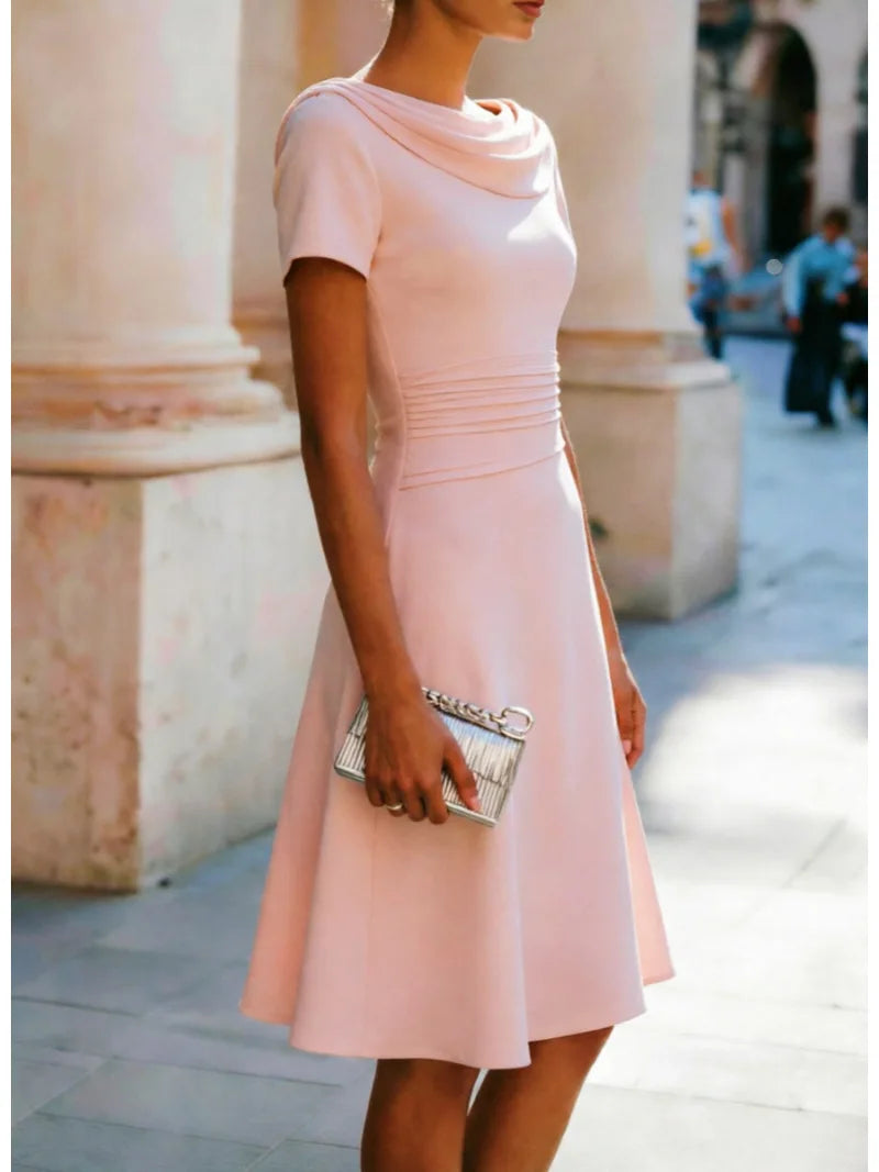 Celine Elegant Relaxed Midi Dress