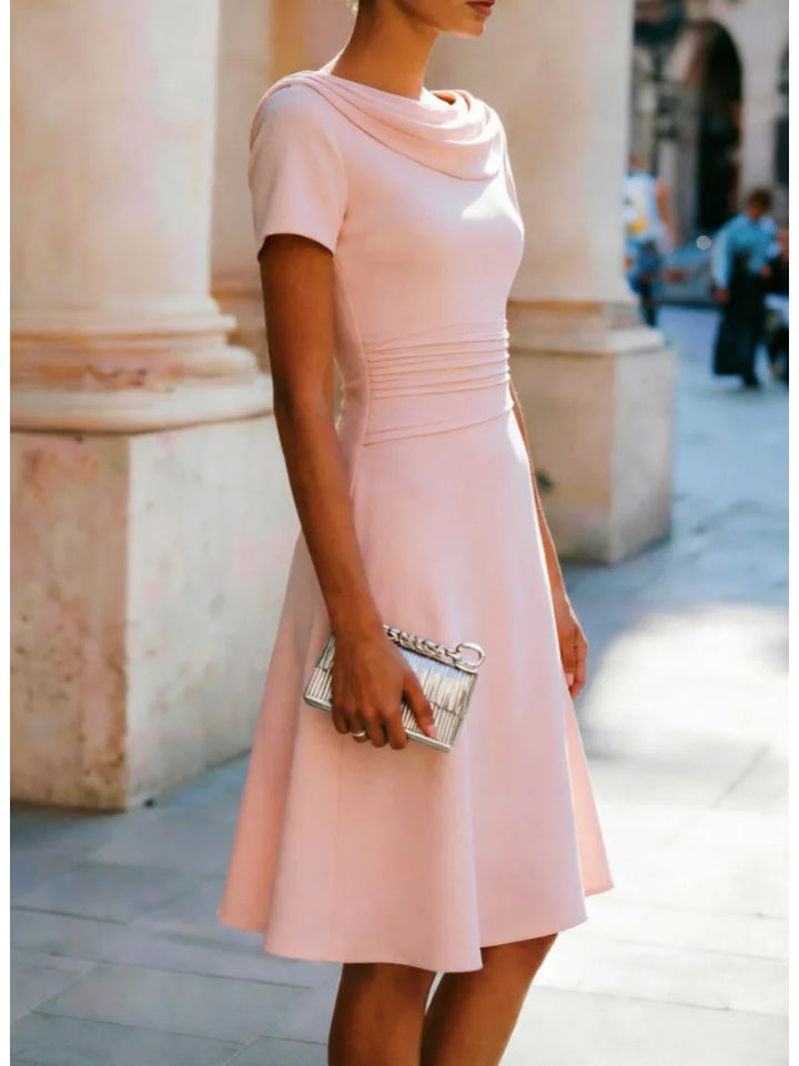 Celine Elegant Relaxed Midi Dress