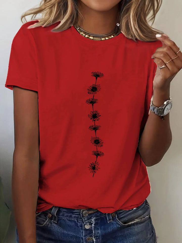 Kyra Sunflower Graphic Tee