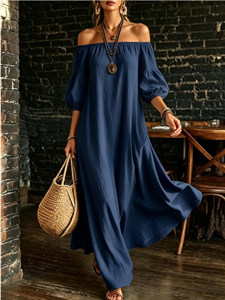 Lilliana Off Shoulder Maxi Dress