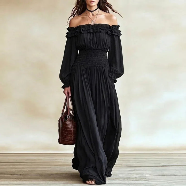 Elira Off Shoulder Maxi Dress