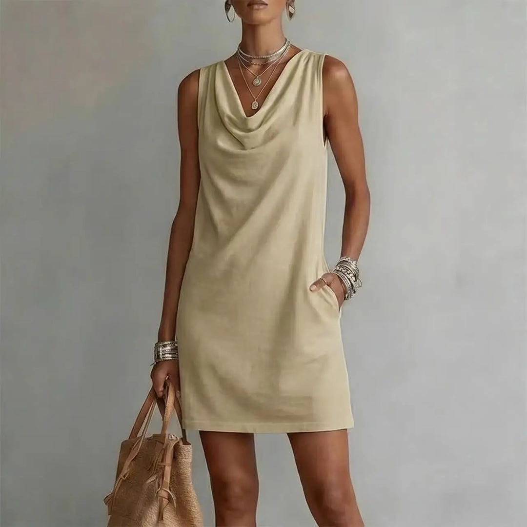Nikki Lightweight Pocket Mini Dress