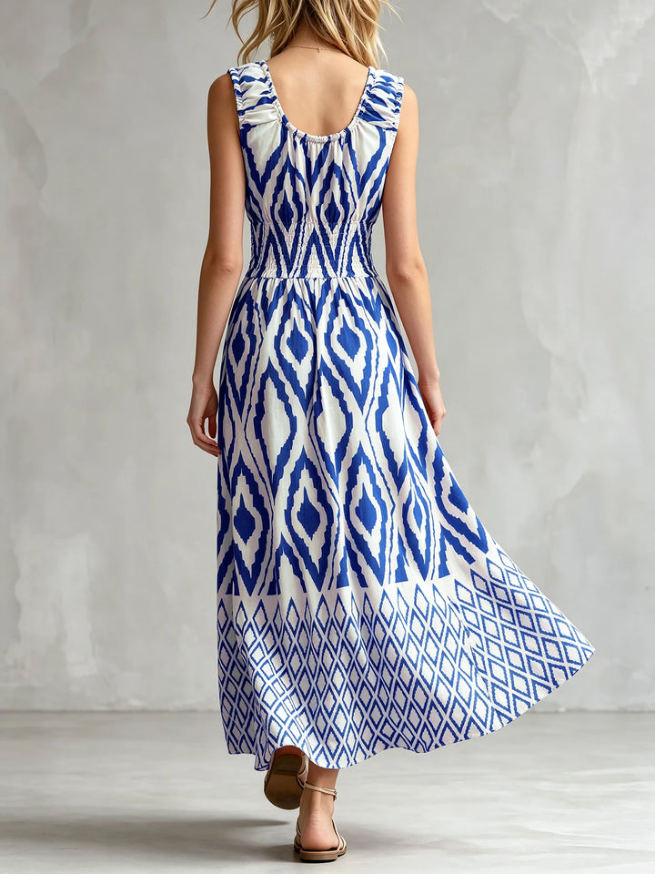 Amara Relaxed Bohemian Midi Dress