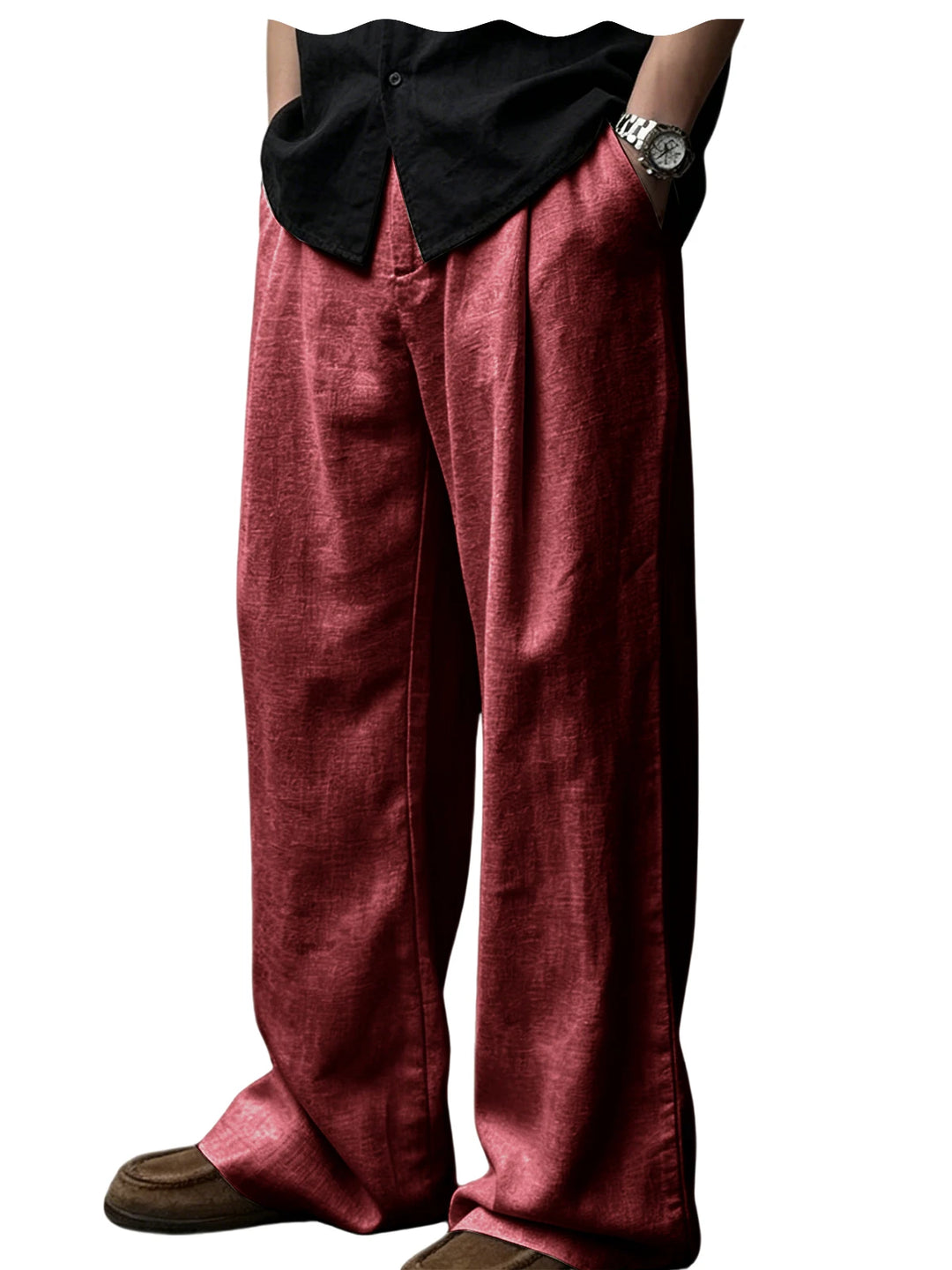 Asher Relaxed Wide Leg Pants