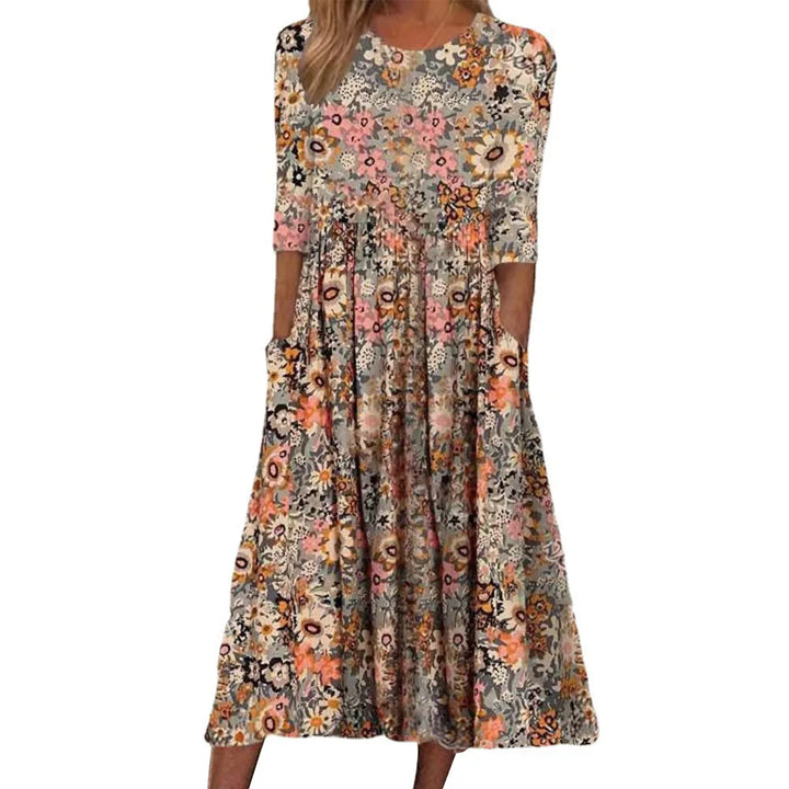 Chelsea Vintage Bloom Midi Dress