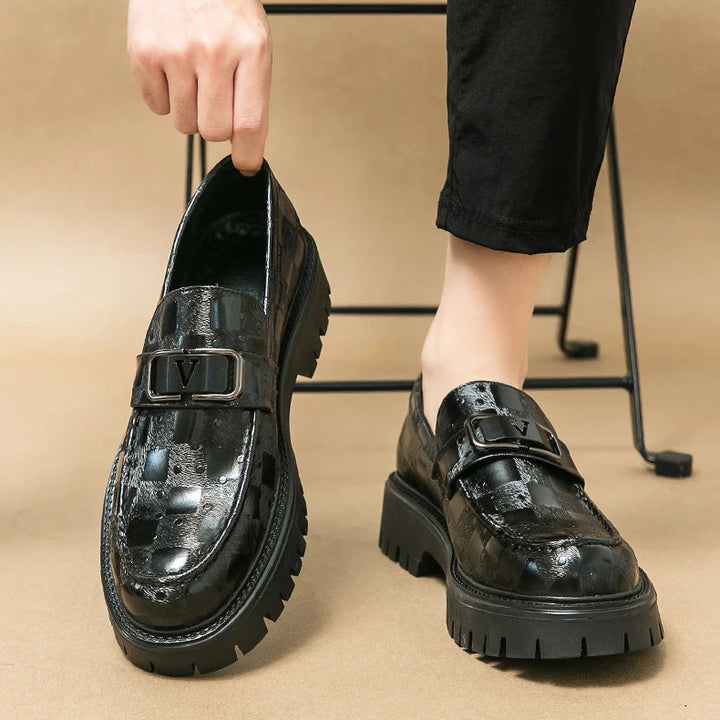 Sammy Leather Penny Dress Loafers