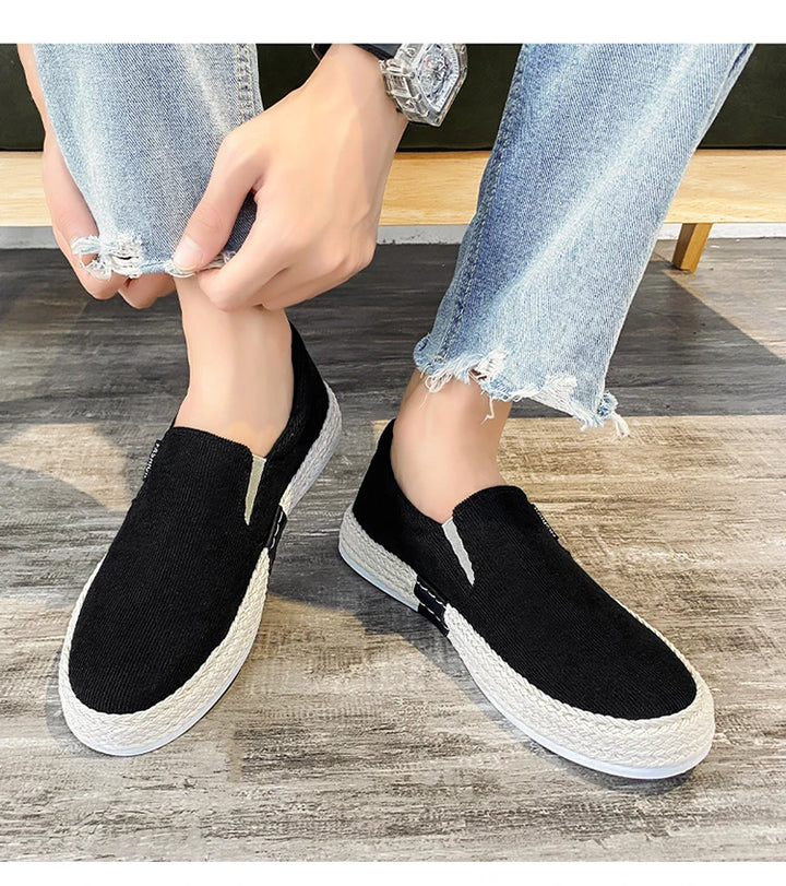 Jake Breathable Canvas Loafers