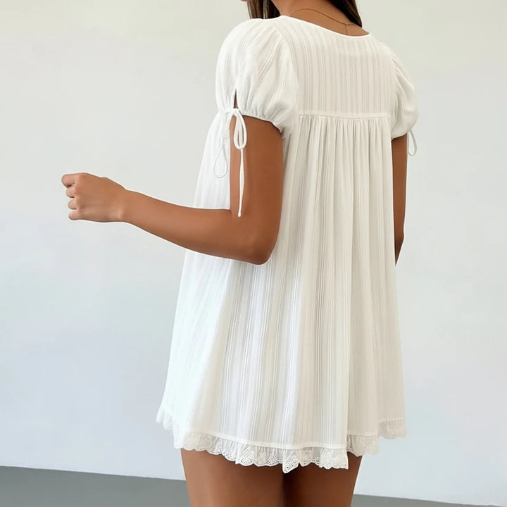 Viviana Square Neck Mini Dress