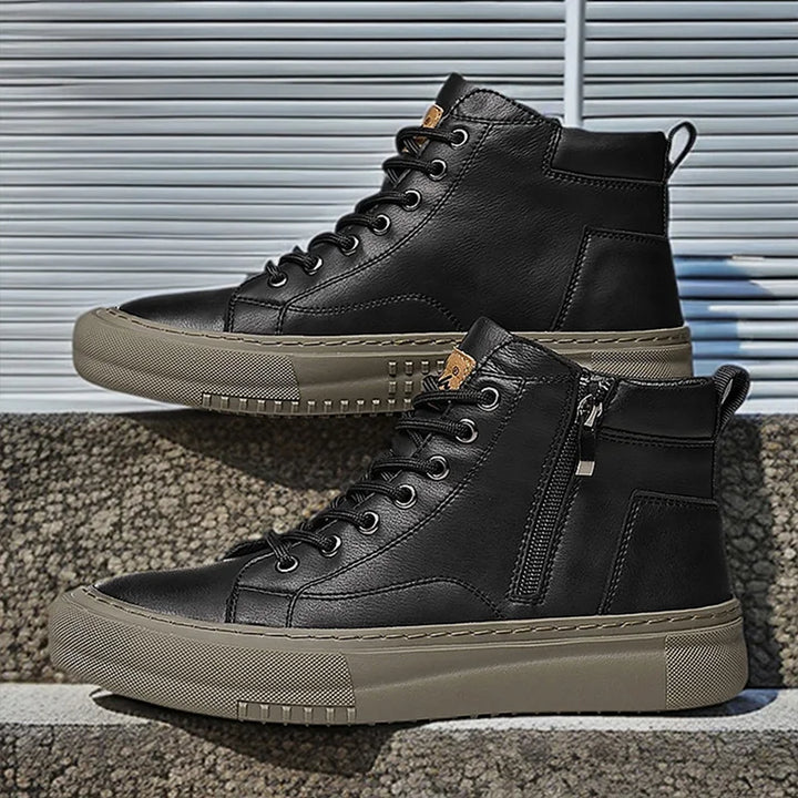 Brunello Leather Sneakers