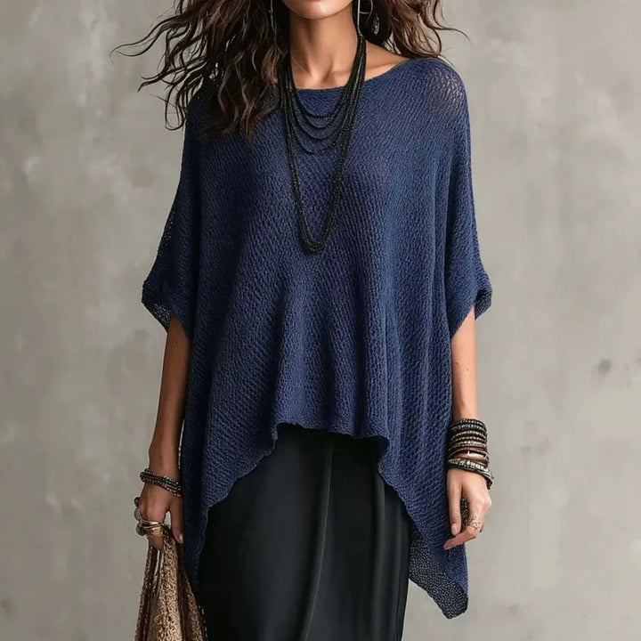 Selene Batwing Sleeve Knitted Blouse