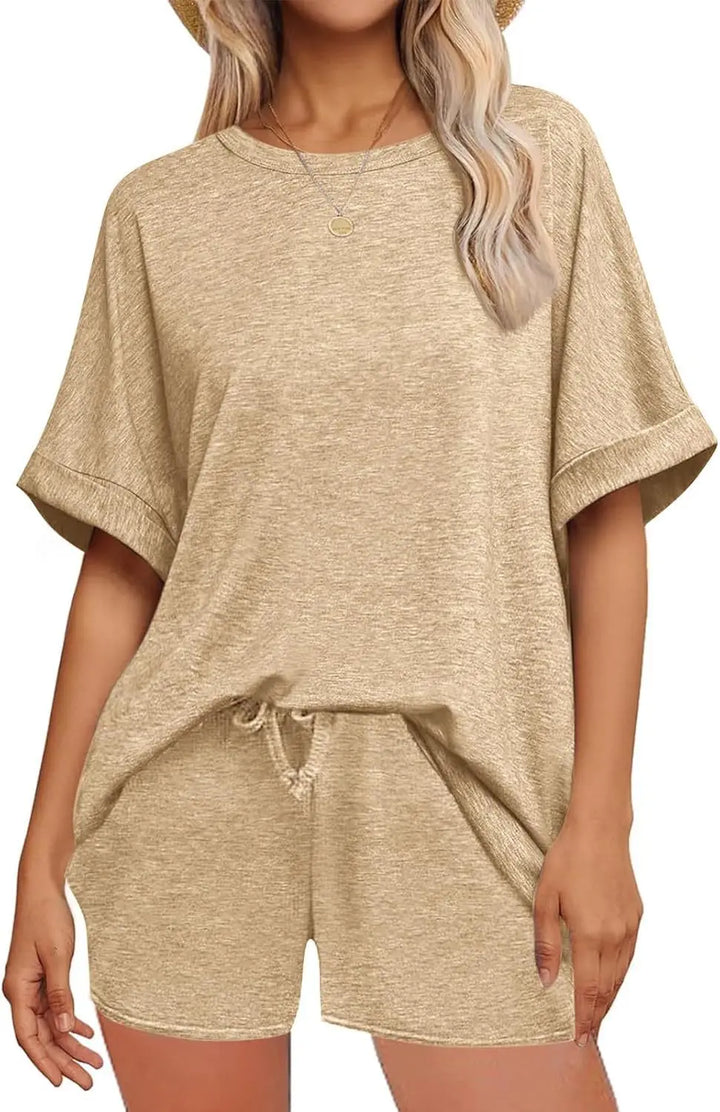 Quinn Casual Lounge Shorts Set