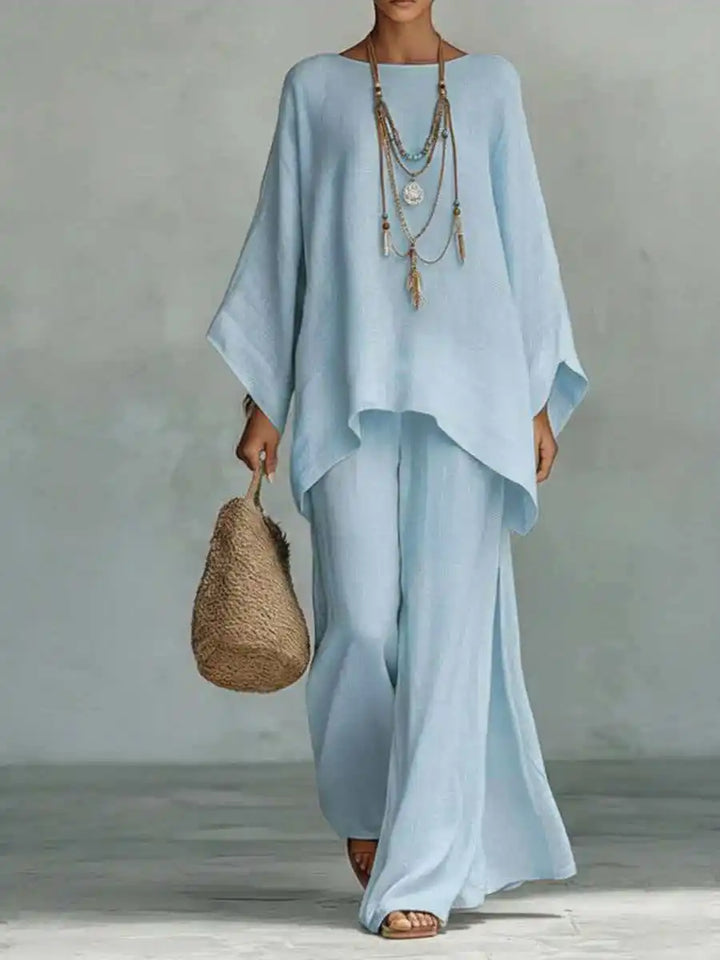 Anna Linen Two Piece Set