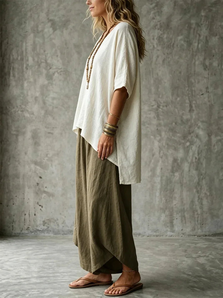 Noelle Linen Blend Co-Ord Set