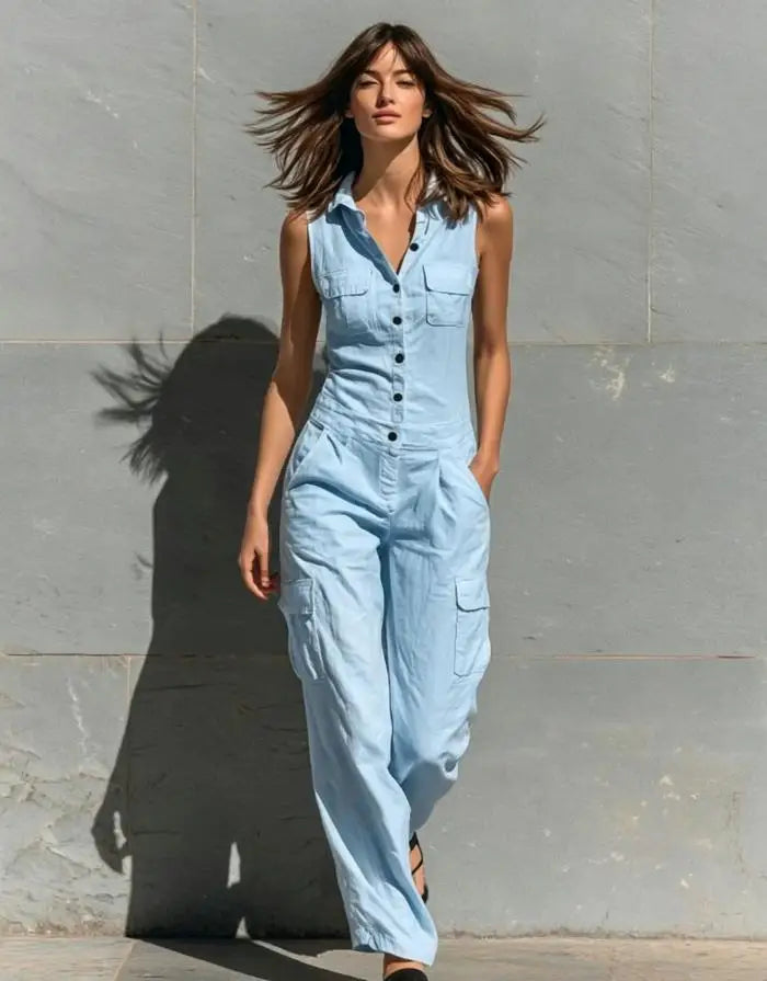 Madeleine Casual Pocket Jumpsuit