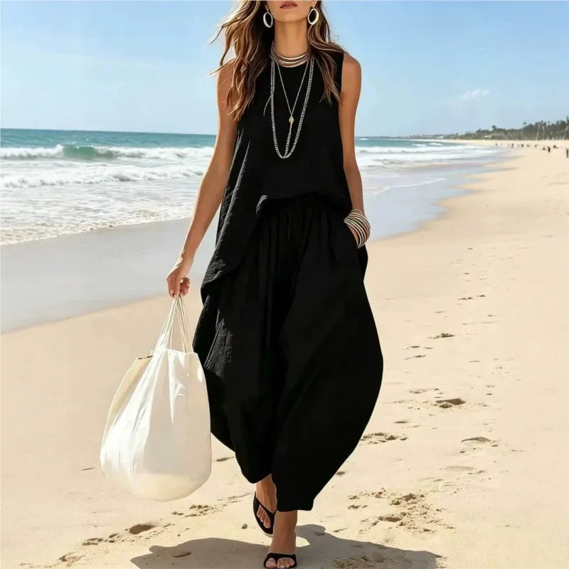 Eulalie Loose Lantern Two-Piece Set