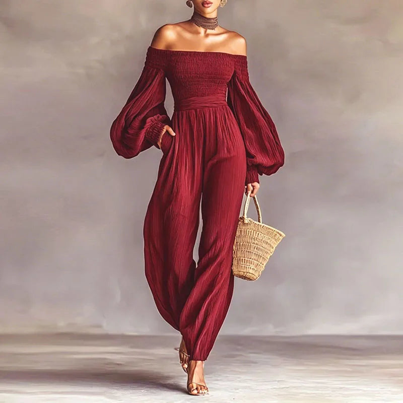 Mireya Off Shoulder Jumpsuit