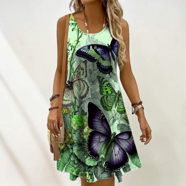 Peyton Casual Printed Mini Dress