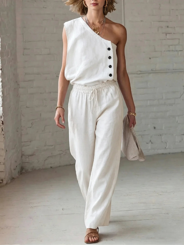 Gilda Asymmetrical Two Piece Set
