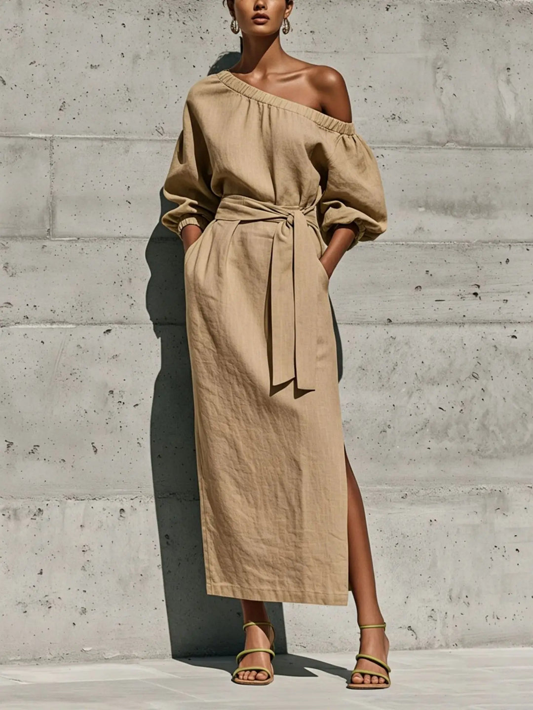 Marceline Off Shoulder Maxi Dress