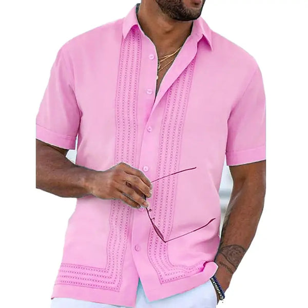 Nathan Embroidered Button Down Shirt – Haven Beck