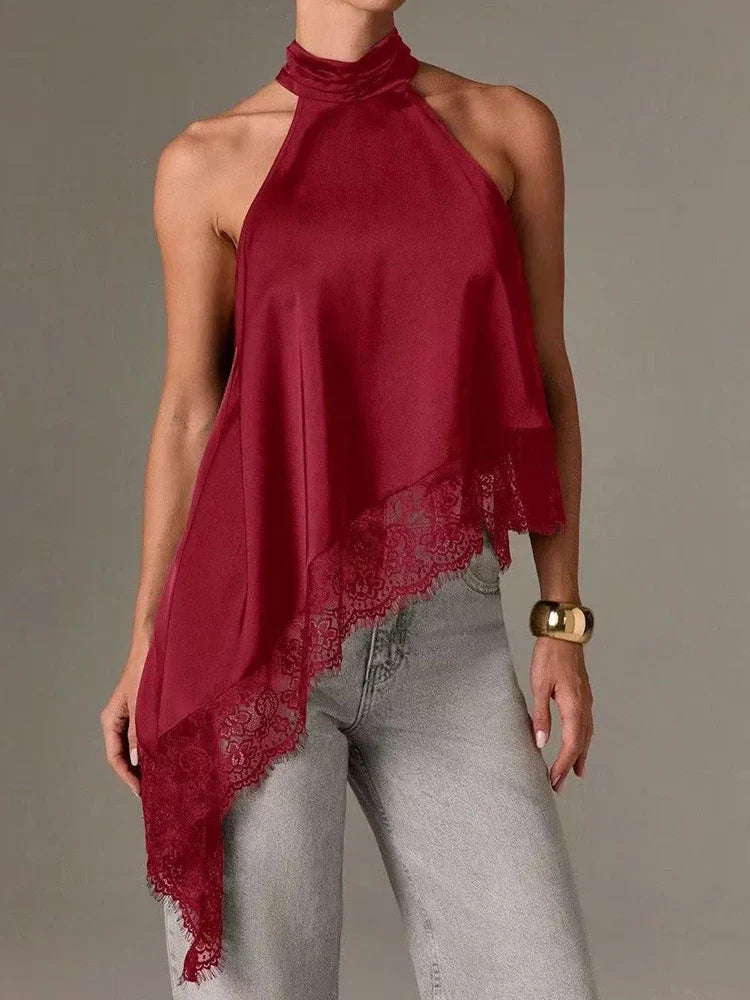 Aurelia Summer Top Halter Neck