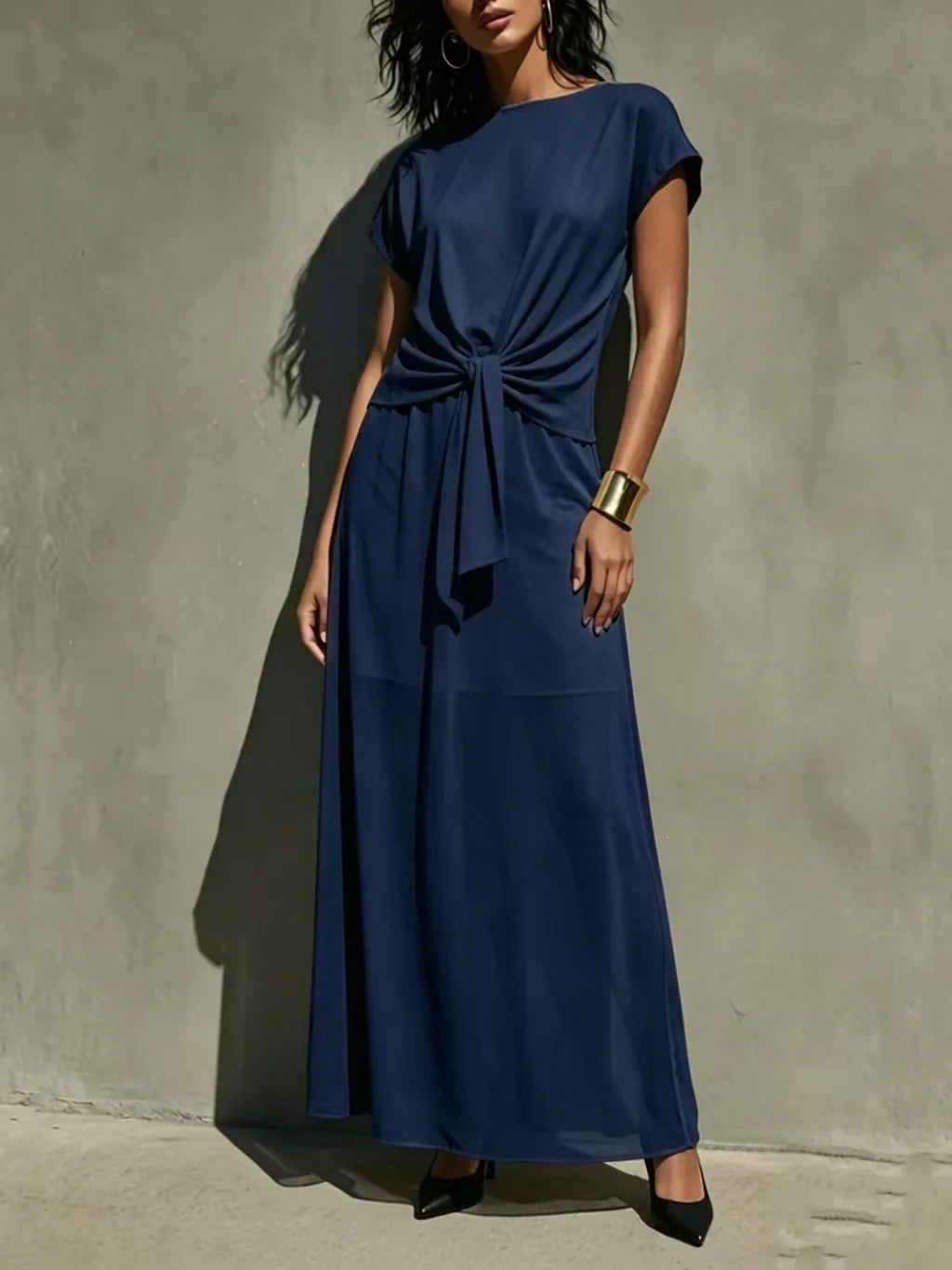 Winslet Elegant Chic Wedding Guest Dress
