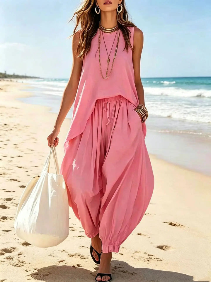 Eulalie Loose Lantern Two-Piece Set