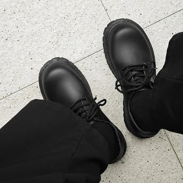 Nolan Chunky Sole Leather Shoes