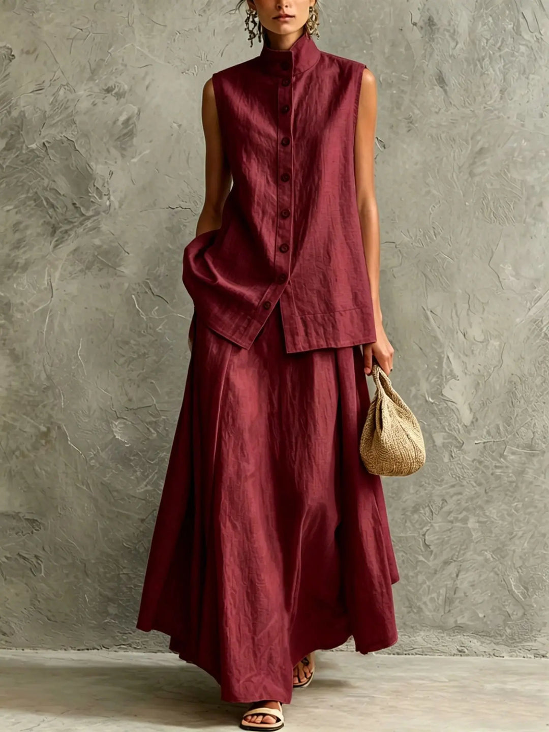 Isolde Elegant Maxi Co-Ord Set