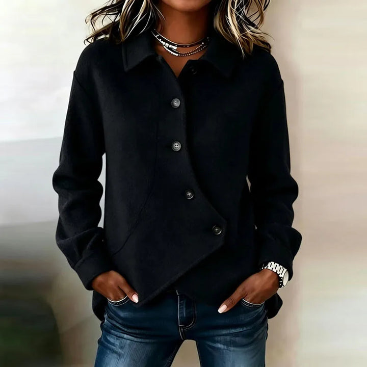 Tessa Velvet Button Jacket