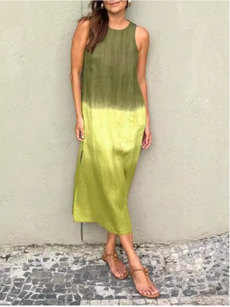 Delilah Gradient Relaxed Midi Dress