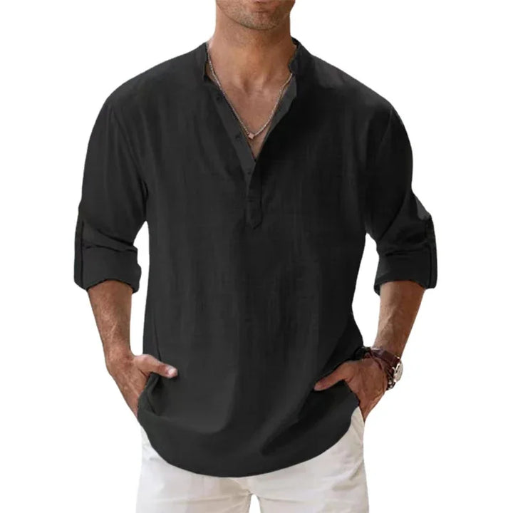 Hunter Long Sleeve Henley Shirt